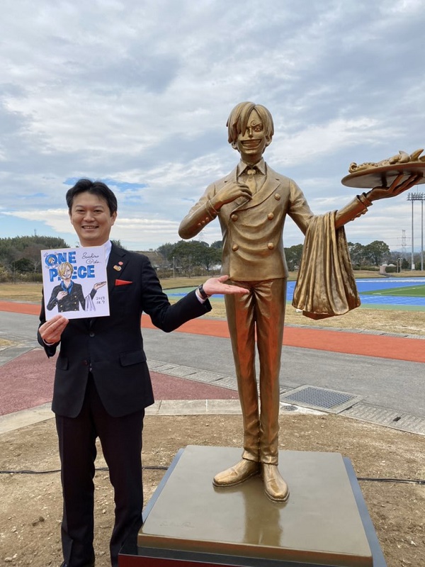 statua di sanji a kumamoto statua di sanji a kumamoto